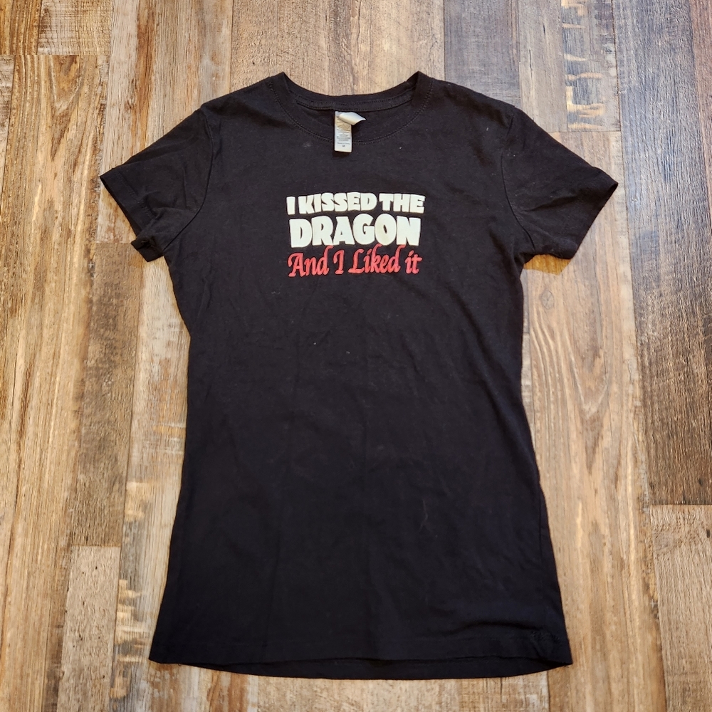 Fireball I Kissed The Dragon And I Liked It T-Shirt